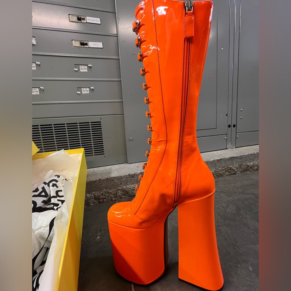 Marc Jacobs Vibrant Platform Boots